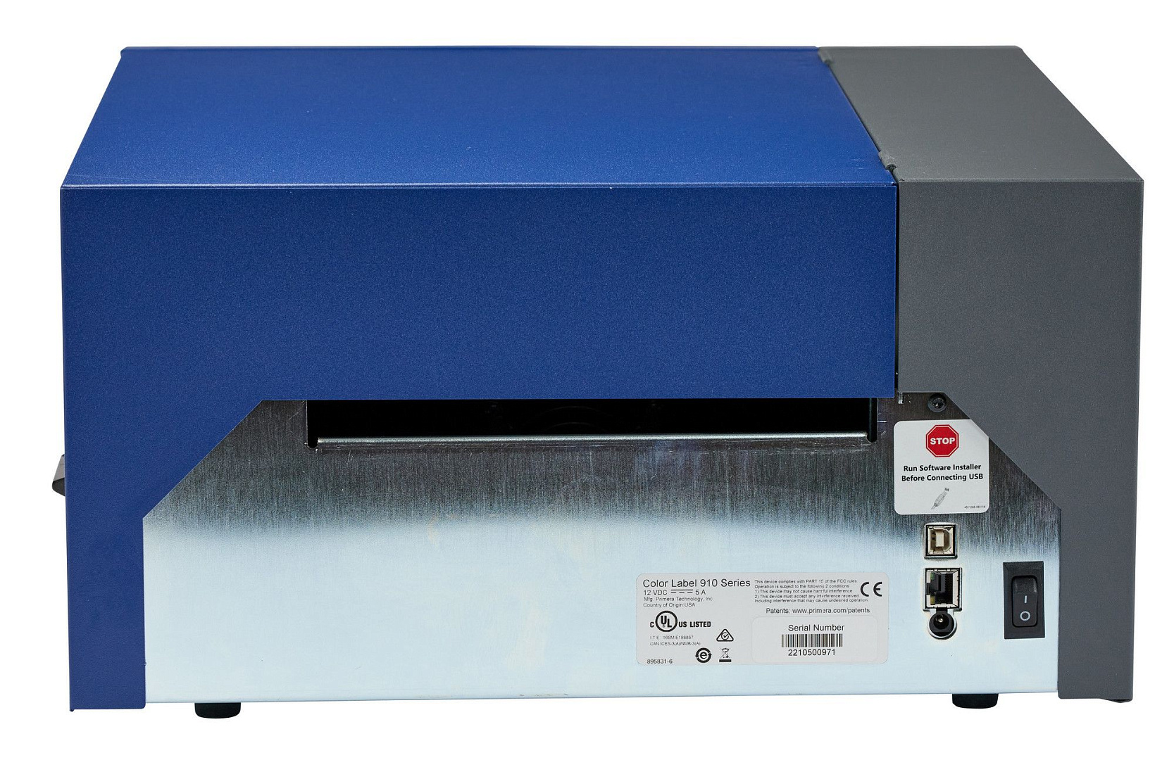 Промышленный цветной принтер этикеток BRADY J4000