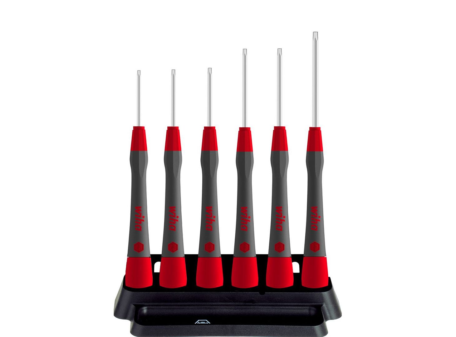 Набор микроотвёрток Wiha PicoFinish TORX T4-T9, с держателем, 6 пр.