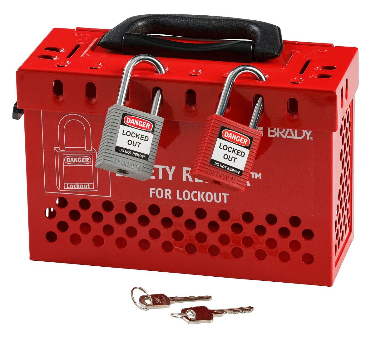 Бокс групповой Brady Safety Redbox