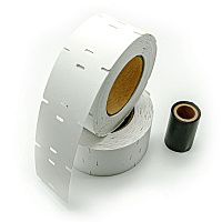 Комплект для маркировки кабеля: бирки в форме круга и риббон