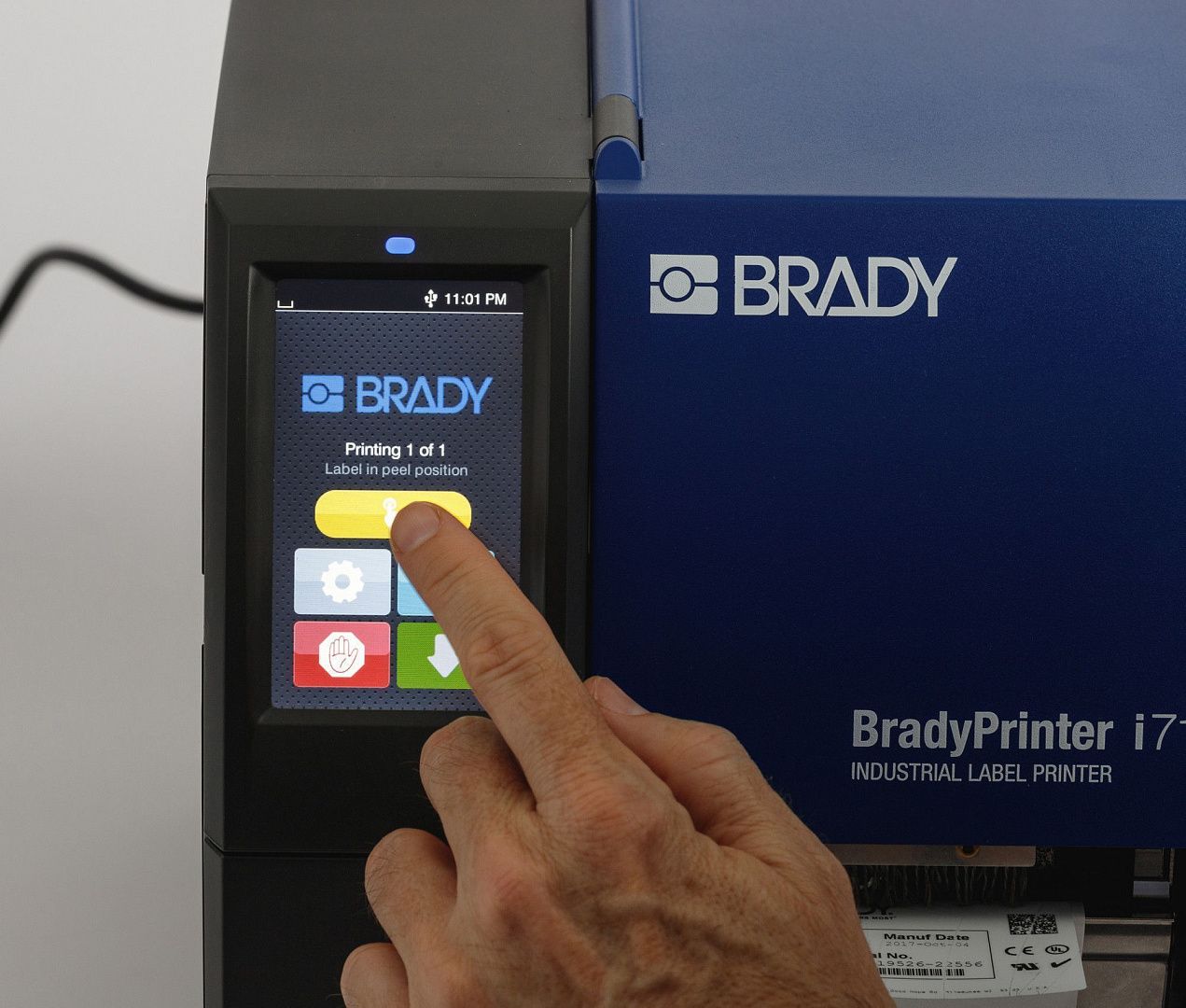 Промышленный принтер этикеток BRADY i7100