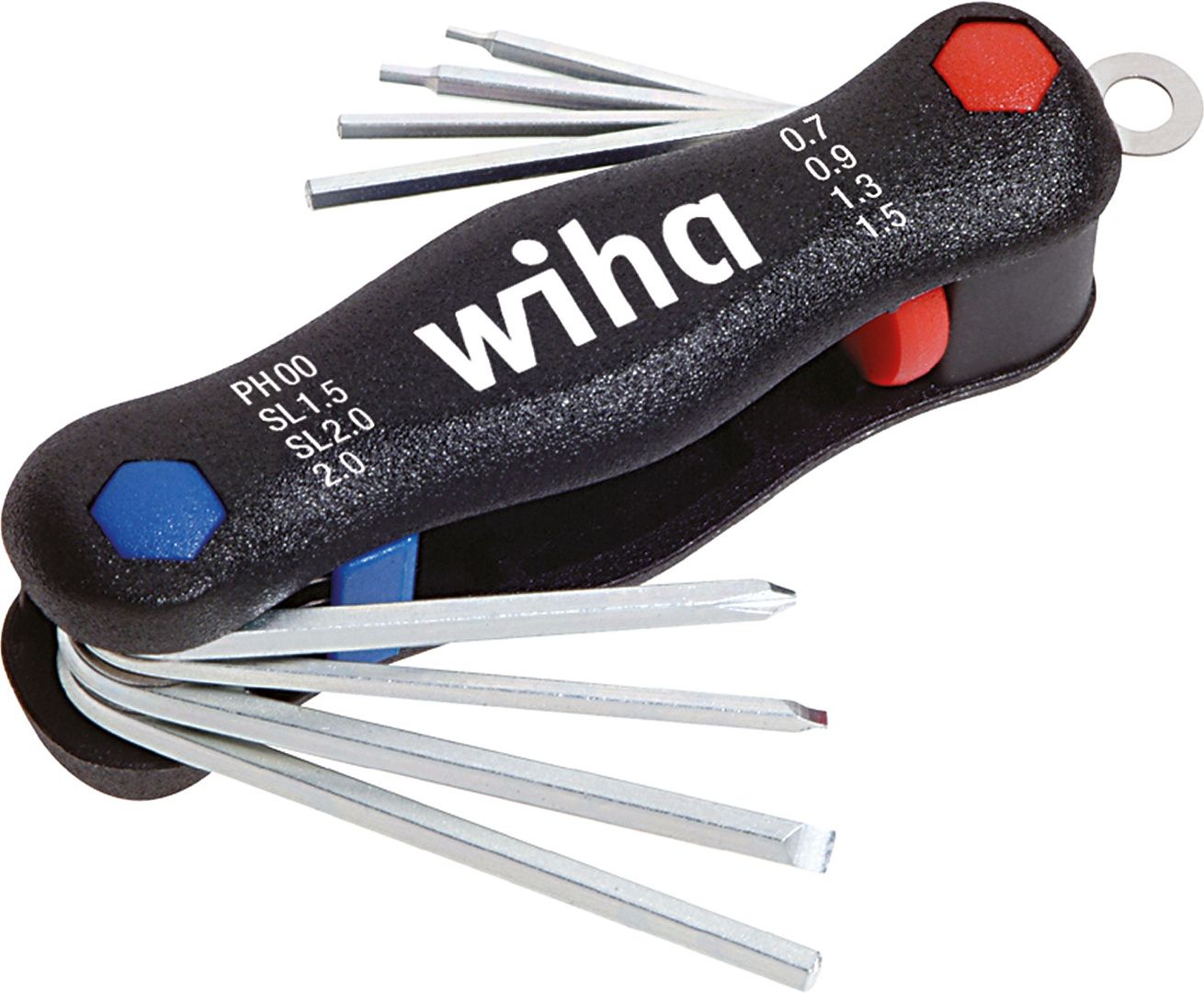 Мультитул Wiha Mini PocketStar (шестигранник, шлиц, Phillips) 8 пр.