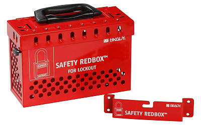Бокс групповой Brady Safety Redbox