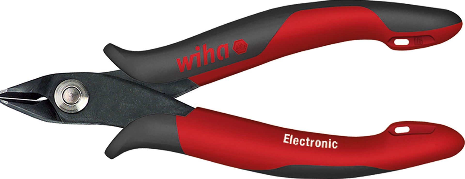 Бокорезы Wiha Electronic широкая острая головка с маленьким выступом