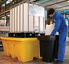 Поддоны Brady IBC Spill Pallet для удержания проливов из еврокубов