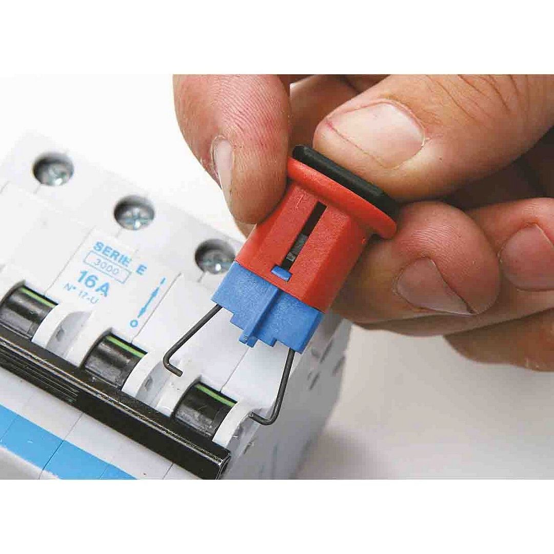 Блокиратор Brady полюсных автоматов PIS