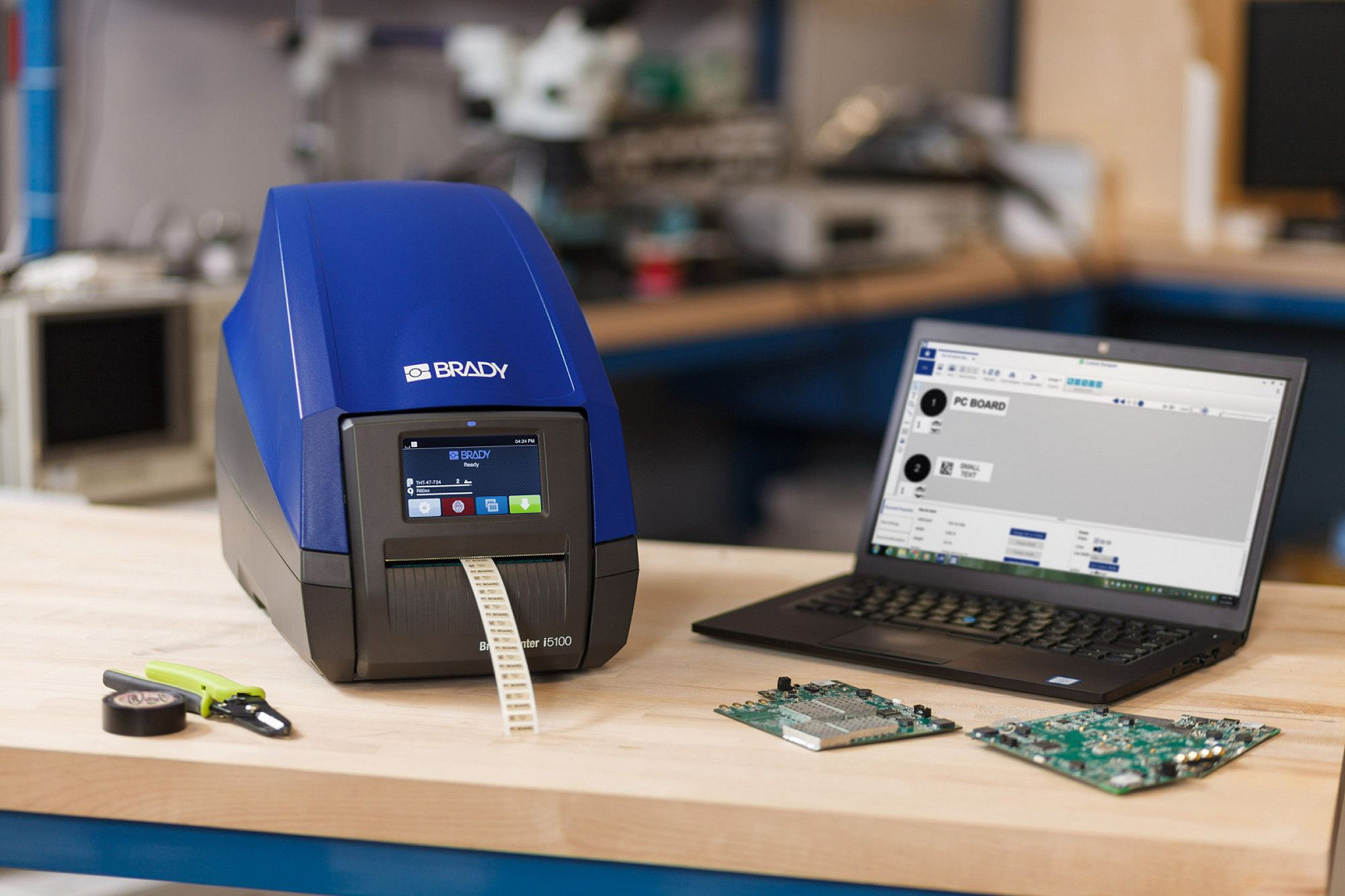 Промышленный принтер этикеток BRADY i5100
