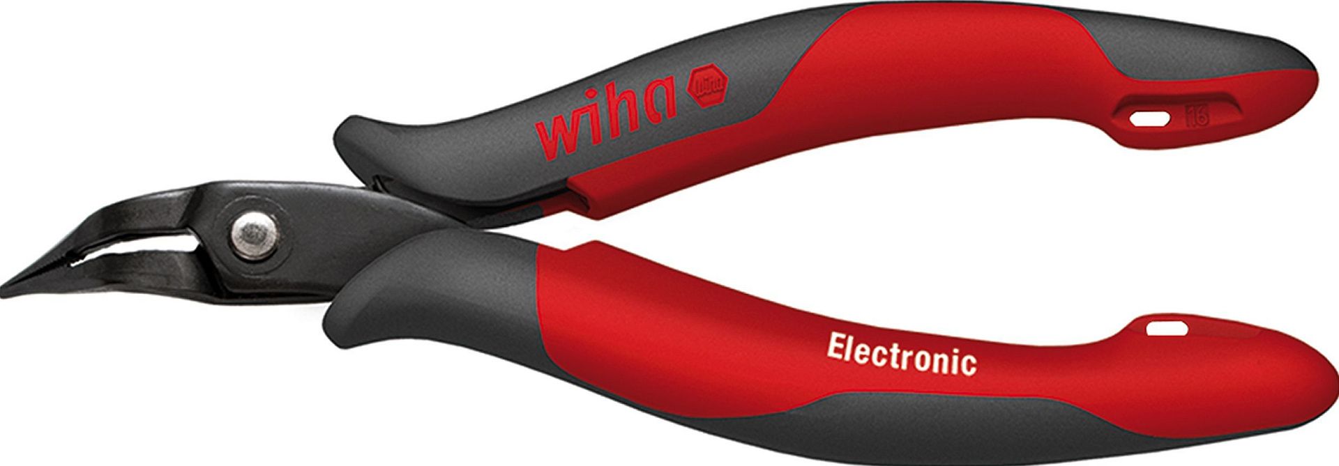 Острогубцы Wiha Electronic узкая длинная головка изогнутой формы