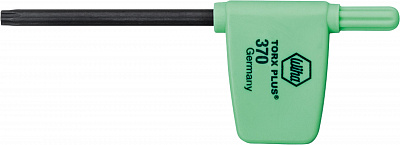 Штифтовый ключ Wiha TORX PLUS с рукояткой-флажком и чёрным оксидированным покрытием