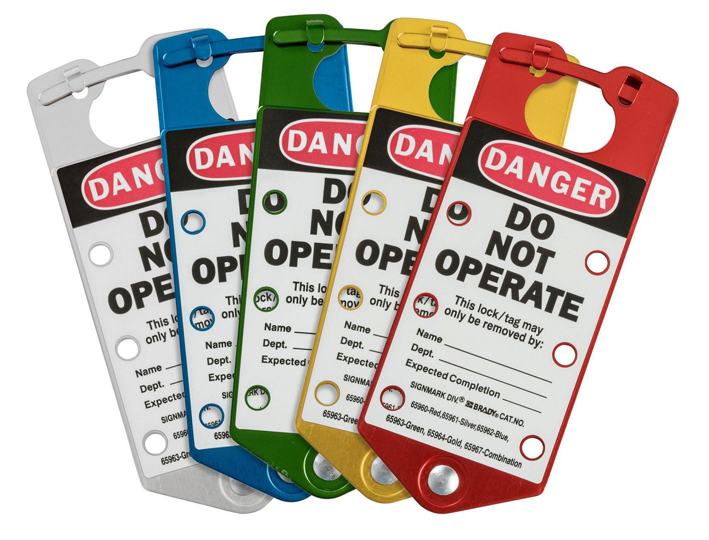 Множитель замковый Brady алюминиевый с этикеткой