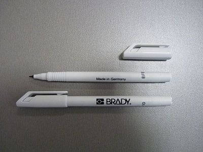 Перманентный быстросохнущий маркер Brady BFS-10