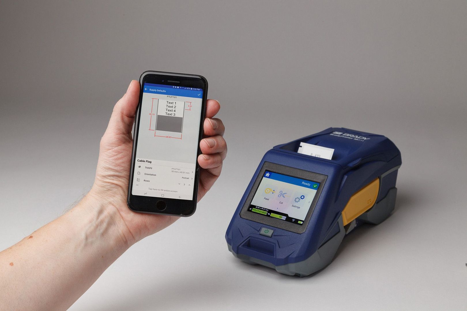 Портативный принтер этикеток BRADY M611