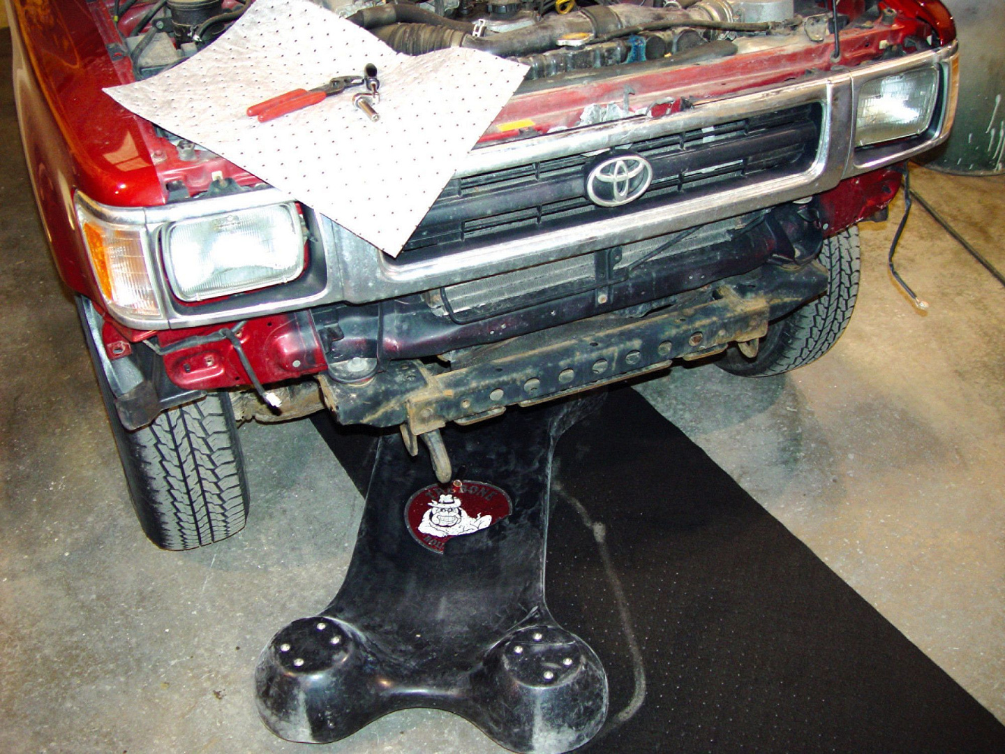 Маты Brady Trackmat (3 слоя, безворсовый, УФ-защита) масловпитывающие