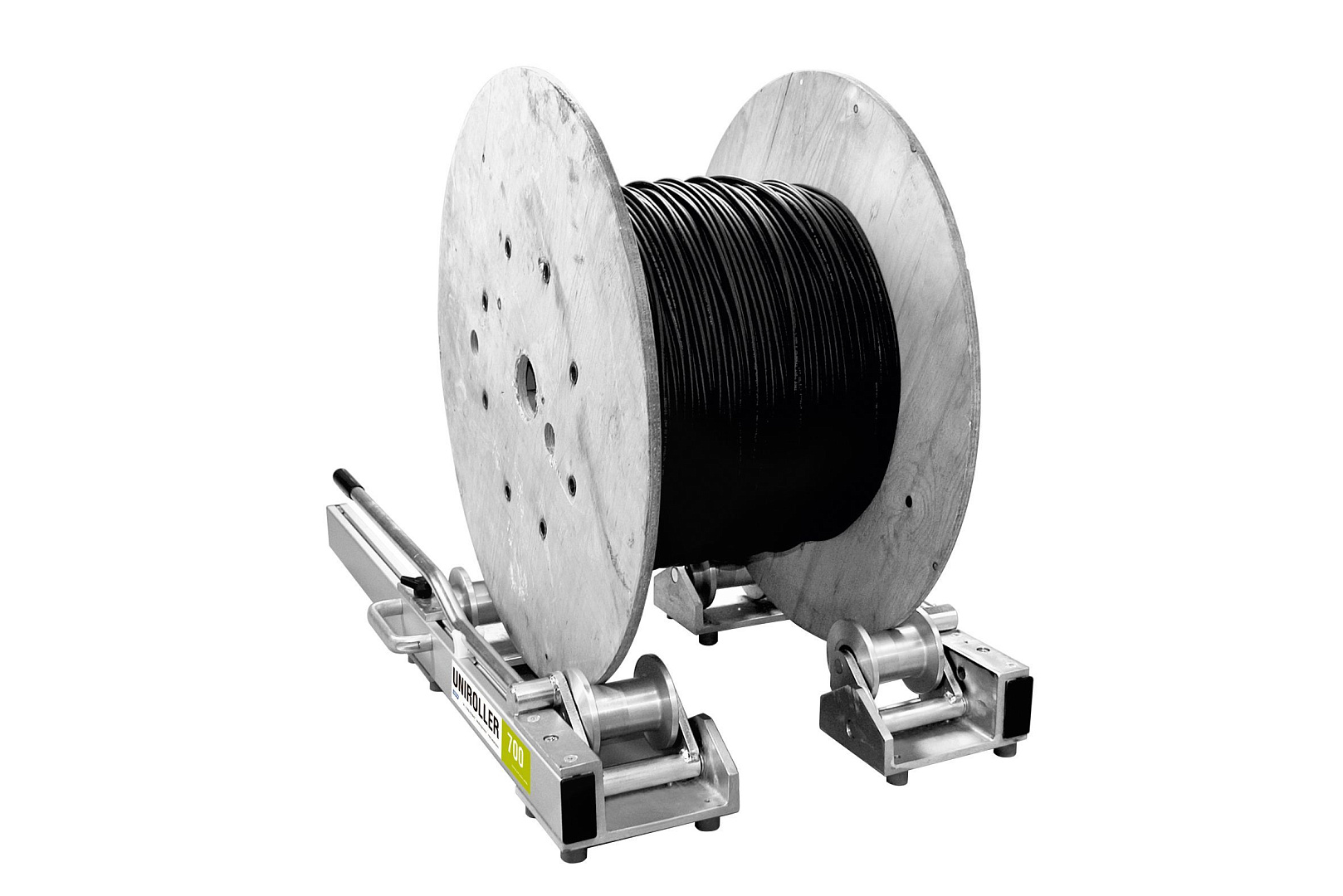 UNIROLLER 700 - размотчик барабанов с кабелем до 1500 кг, диаметром до 1800 мм