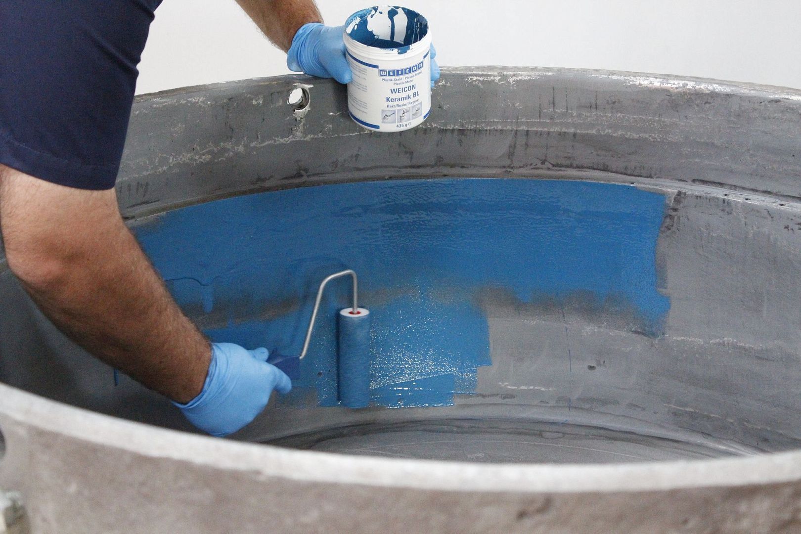 Металлополимер WEICON Ceramic BL с керамическим наполнением