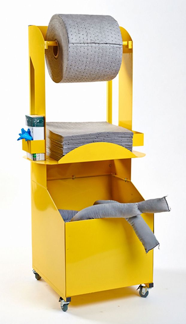 Стальная стойка Brady для хранения сорбентов