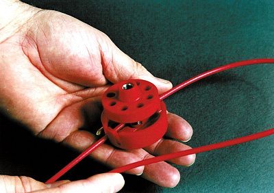 Ключ для блокиратора тросового Pro-Lock, полипропилен, цвет – желтый, 1 шт/упак