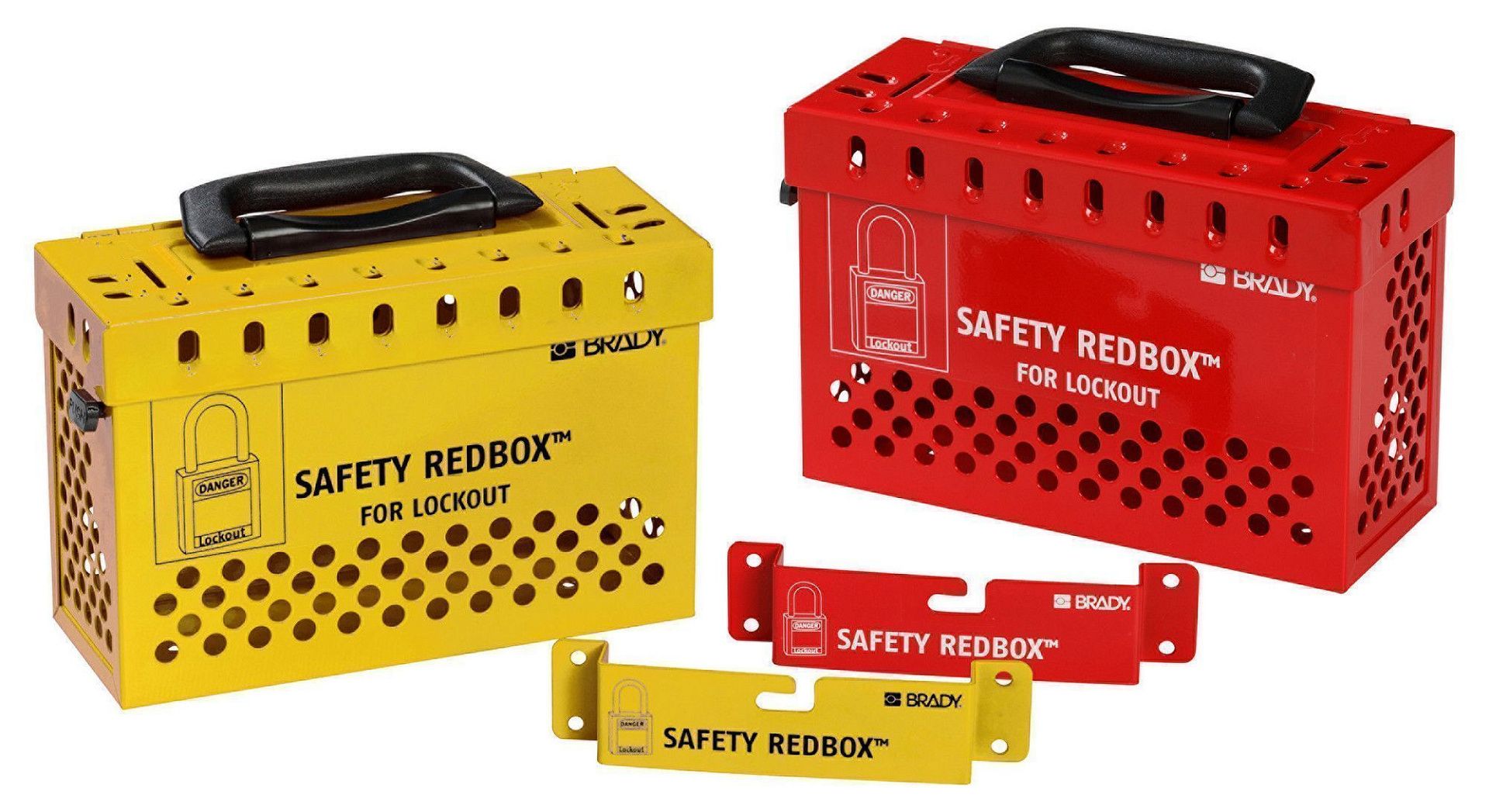Бокс групповой Brady Safety Redbox