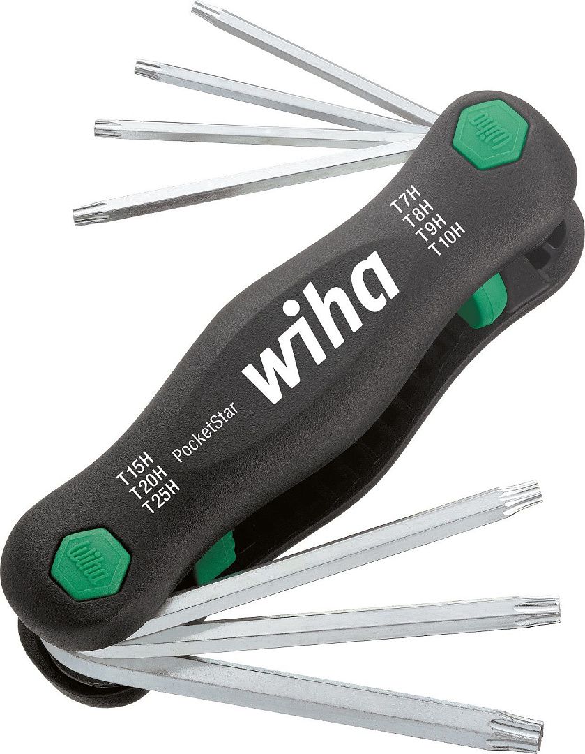 Мультитул Wiha PocketStar (TORX Tamper Resistant) 7 пр.