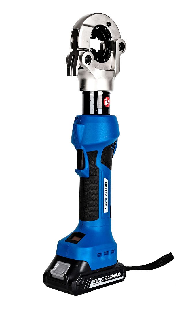 Пресс электрогидравлический ЮМП ЭЛЕКТРО GTM-60-300 аккумуляторный для обжима кабельных наконечников