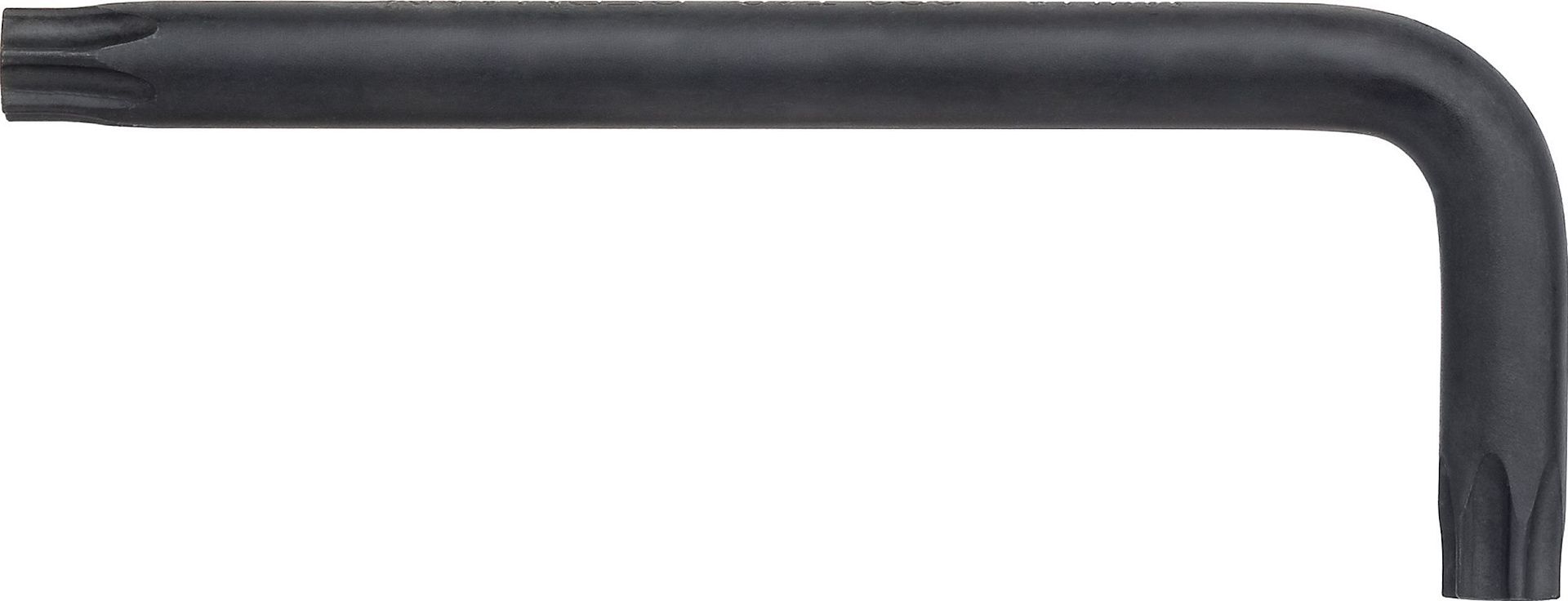 Штифтовый ключ Wiha TORX с коротким жалом и чёрным оксидированным покрытием