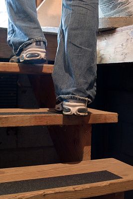 Лента антискольжения Anti-Skid, черная, 100 мм* 18 м, 1 рулон