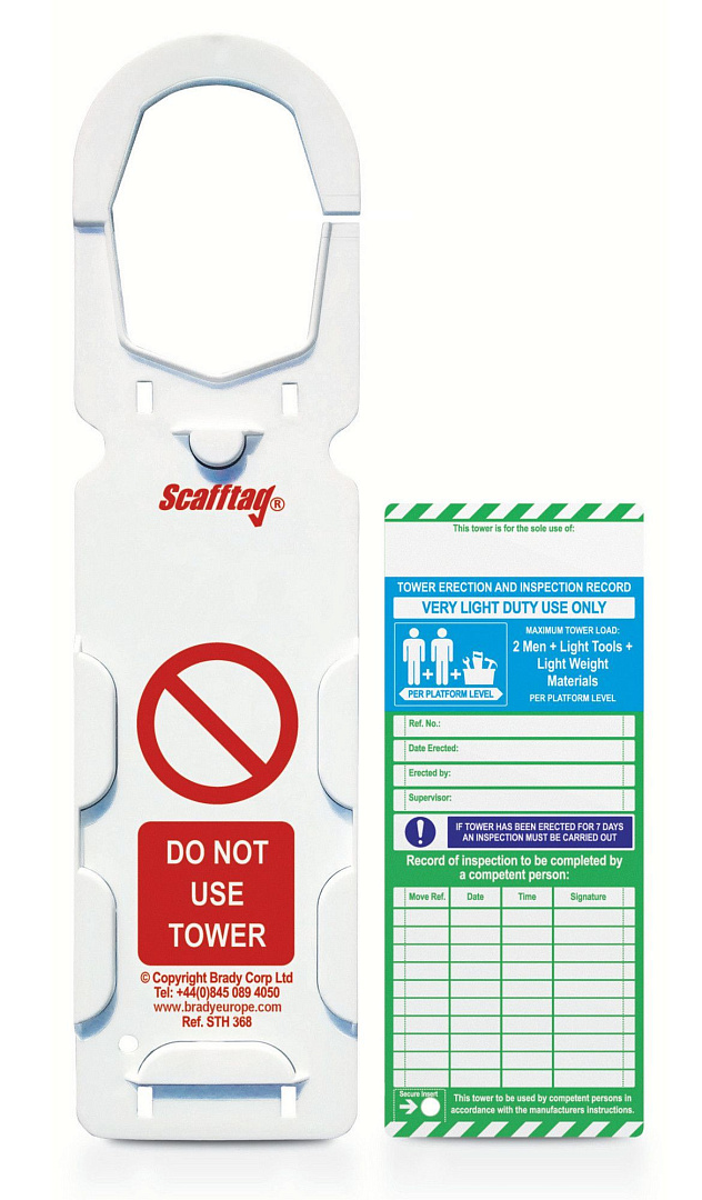 Комплект Brady Towertag
