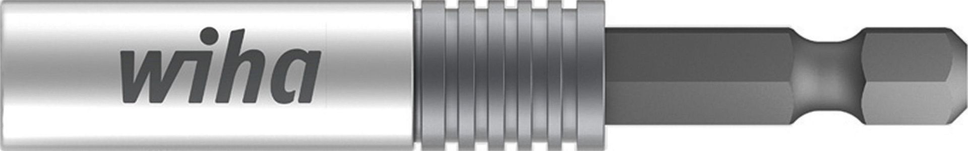 39134 Wiha Держатель бит CentroFix Super Slim с механической блокировкой 1/4", mагнитный 66 mm (серия 7148CS)