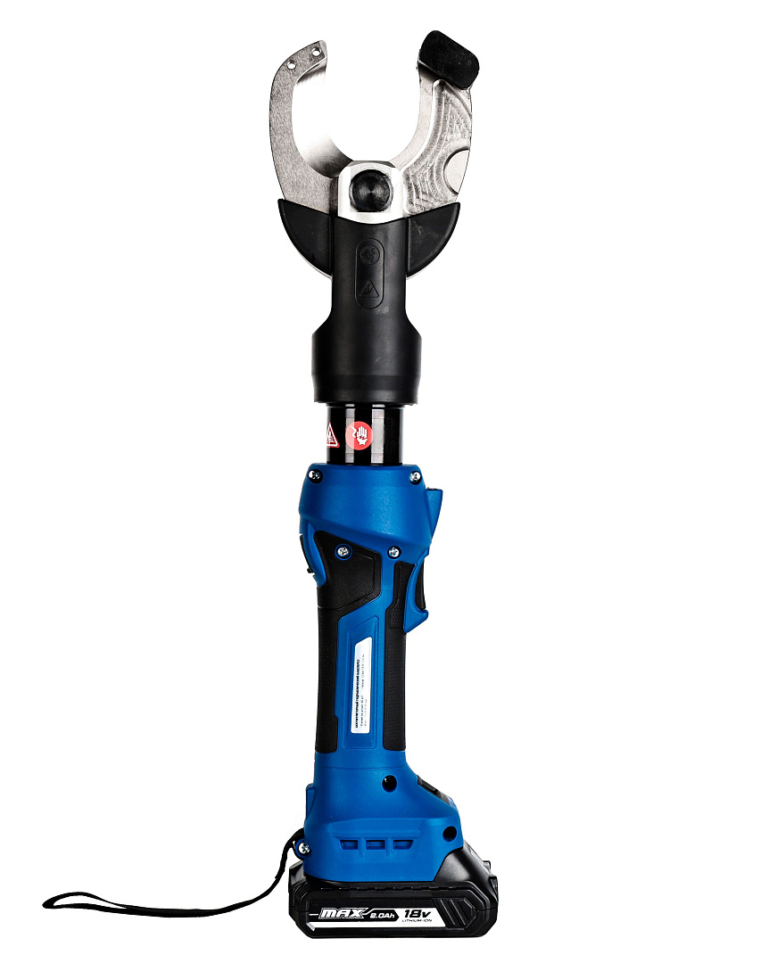 Кабелерез электрогидравлический ЮМП ЭЛЕКТРО GTM-60-50C аккумуляторный для резки кабеля и провода