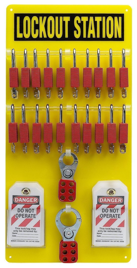 Стенд Brady для замков