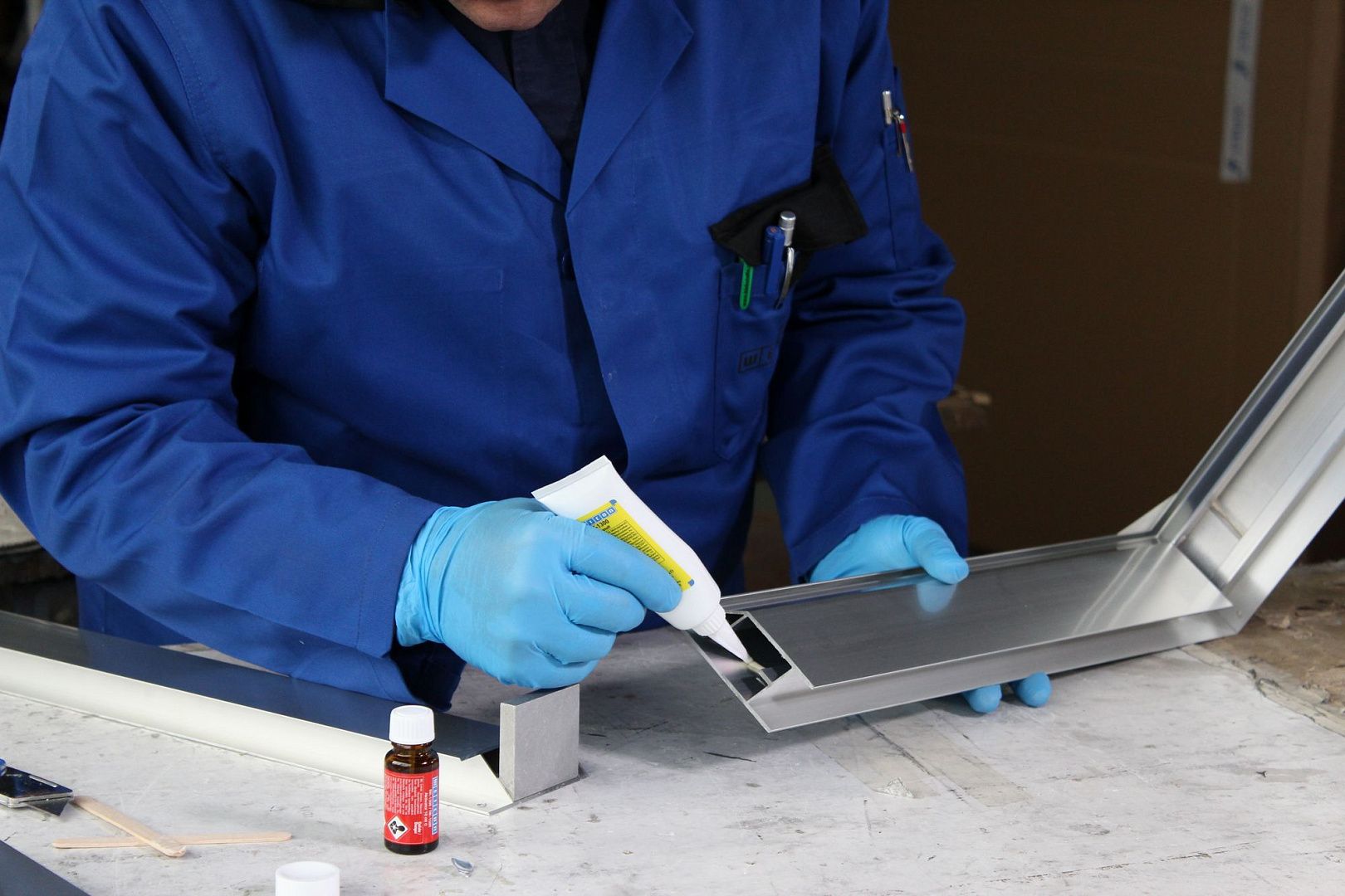 Конструкционный клей WEICON RK-1300 двухкомпонентный No Mix