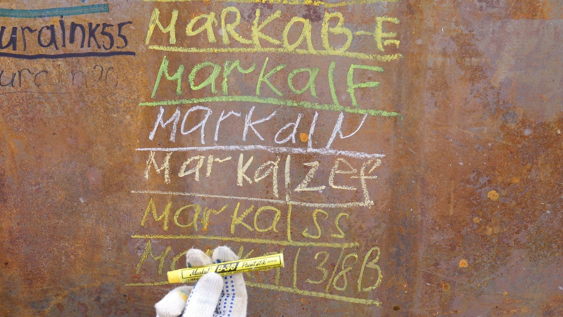 Маркер Markal Paintstik B-3/8 универсальный