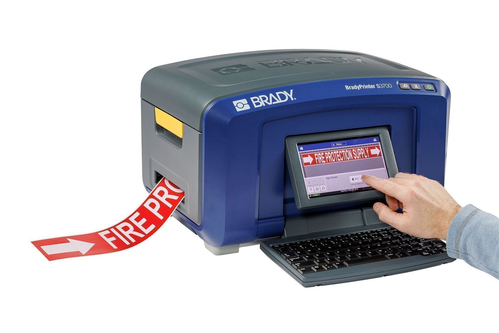 Промышленный принтер этикеток BRADY S3700