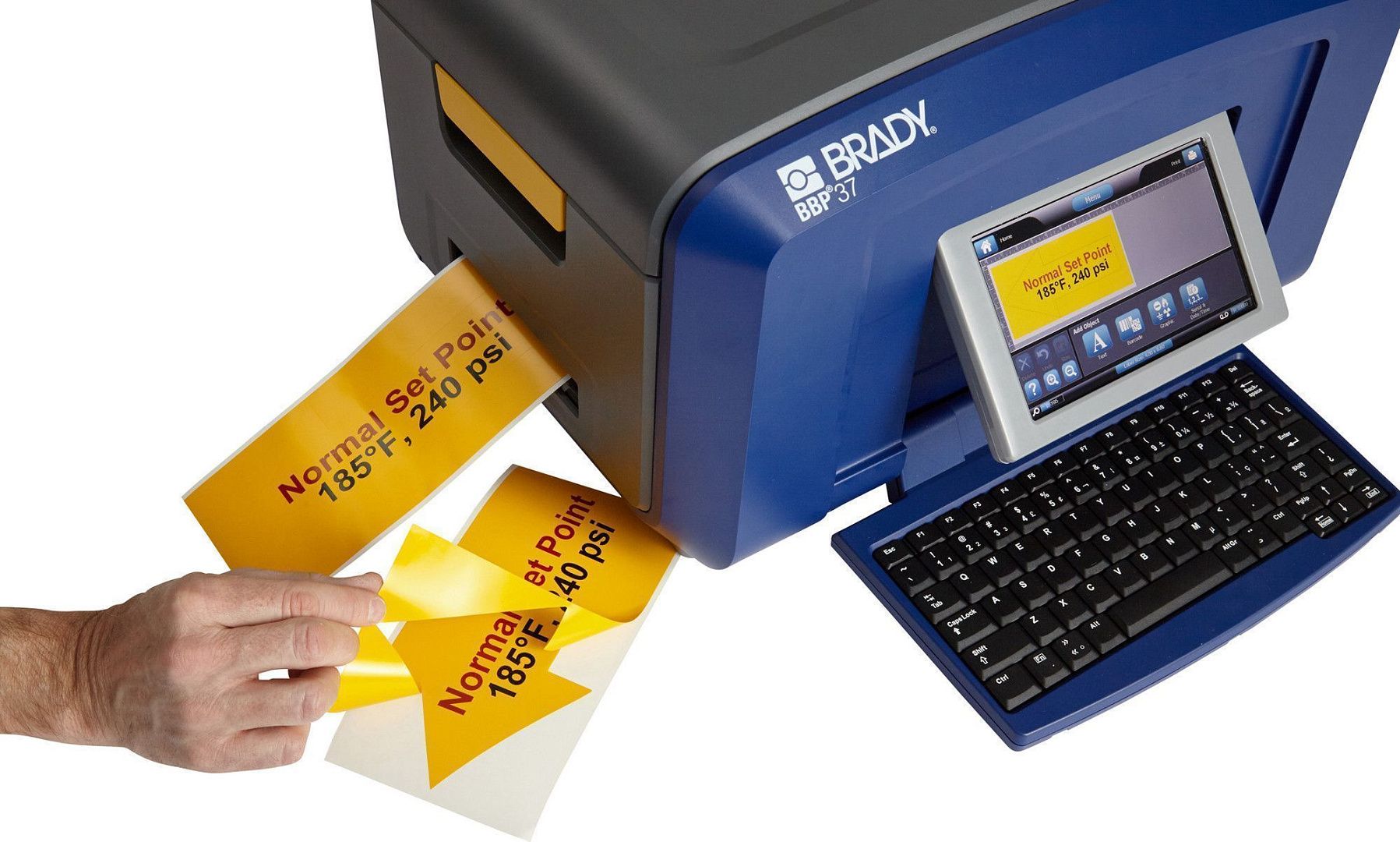 Промышленный принтер этикеток BRADY BBP37