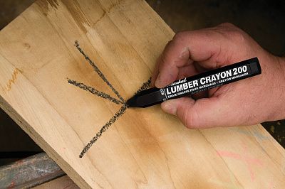 Карандаш Markal Lumber Crayon 200 восковой для дерева