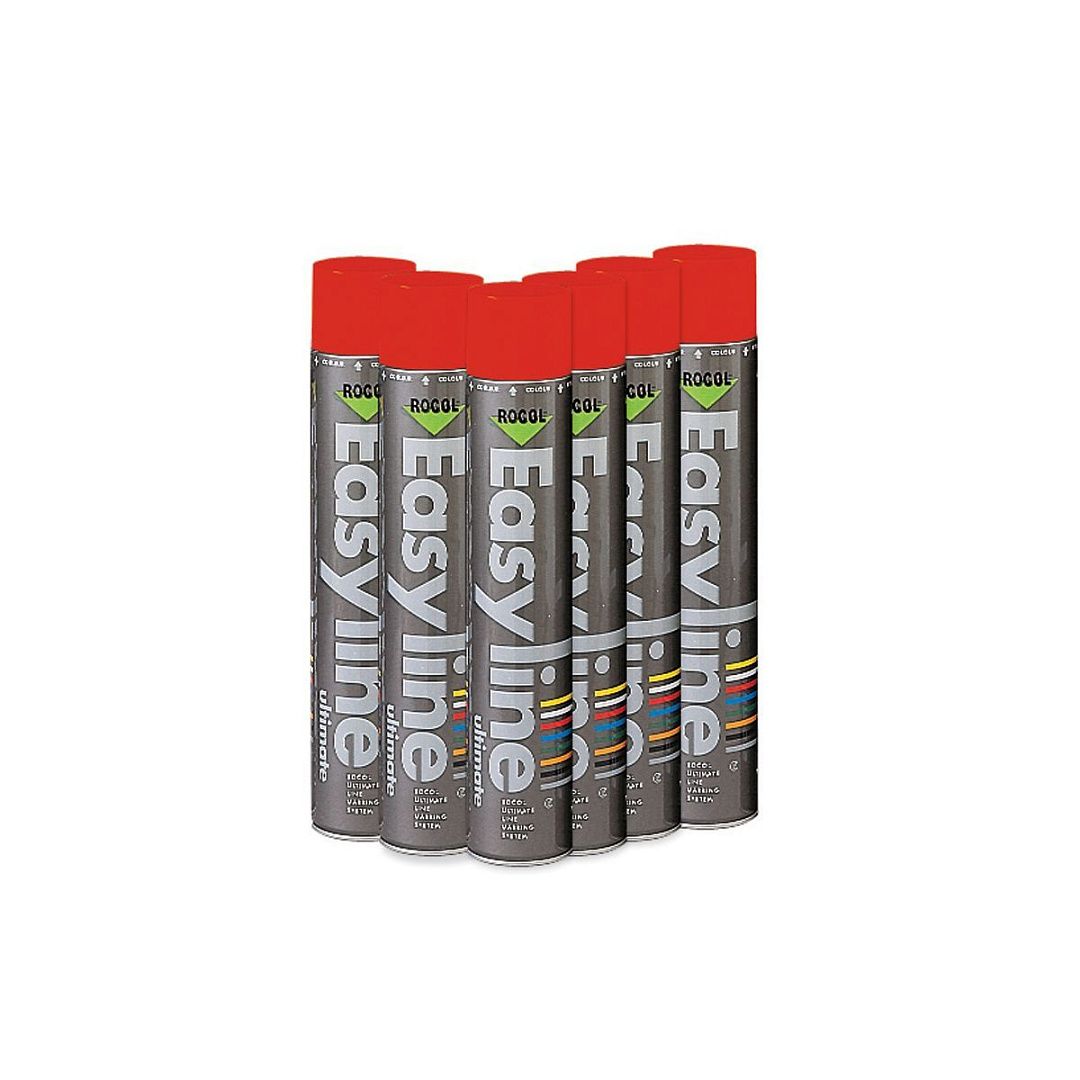 EASYLINE EDGE Aerosol Paint Rocol. Красная краска системы EASYLINE (RAL 3020), аэрозоль 750 мл.