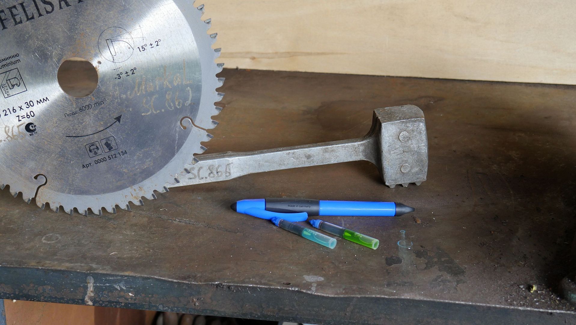 Картридж кислотного маркера Markal SC.865, Зеленый