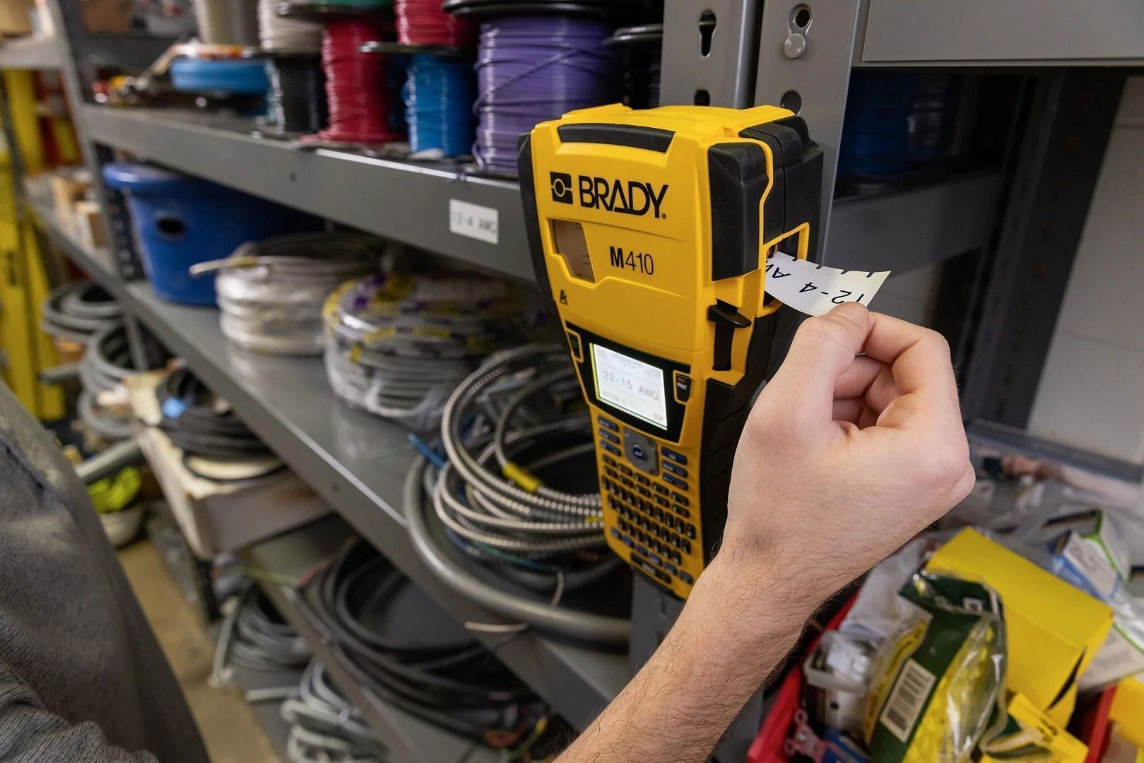 Портативный принтер этикеток BRADY M410