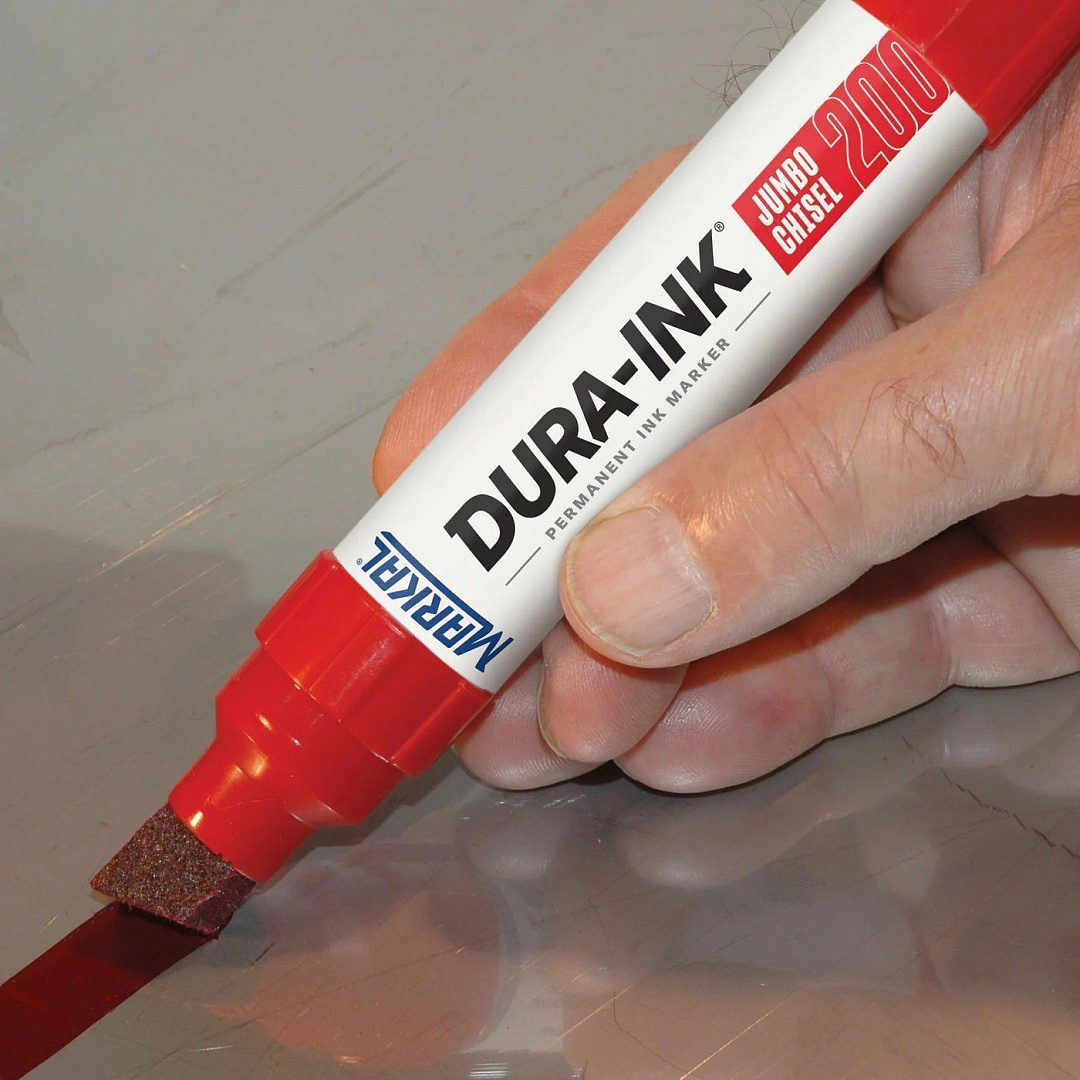 Маркер Markal Dura-Ink Jumbo Chisel 200 с широким скошенным наконечником