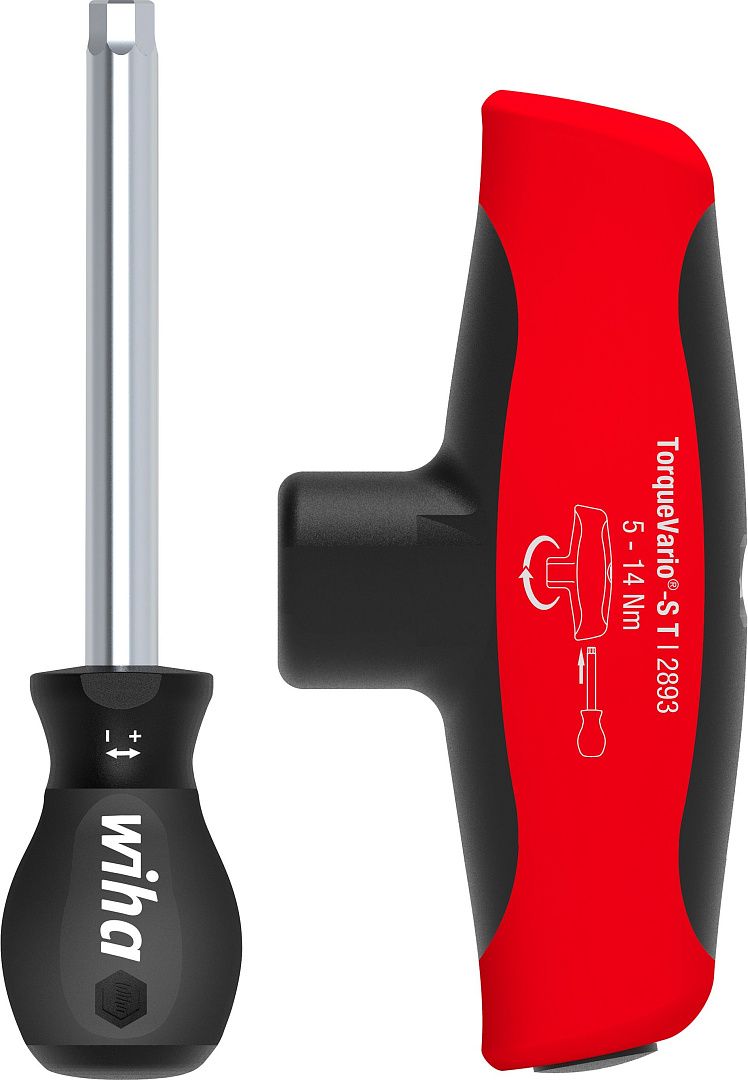 Динамометрическая отвертка Wiha с Т-образной рукояткой TorqueVario-S T