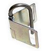 Множитель замковый высокой прочности с цепью 150 мм, сталь, диаметр дужки – 6.5 мм, 85х59х7 мм, цвет – серебристый, 1 шт/упак