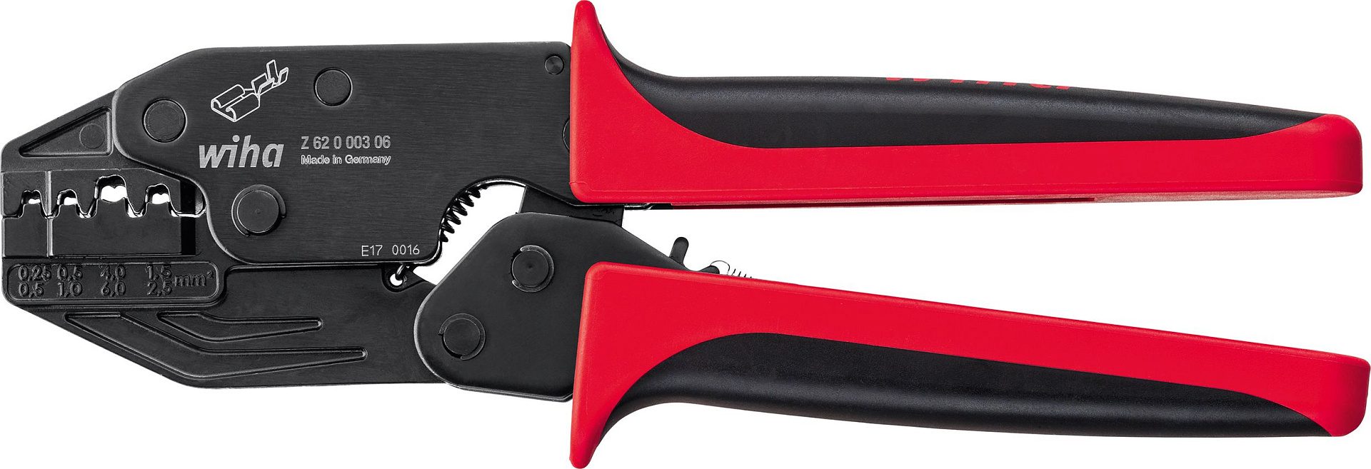 Обжимной инструмент Wiha для муфт оконцевания жил