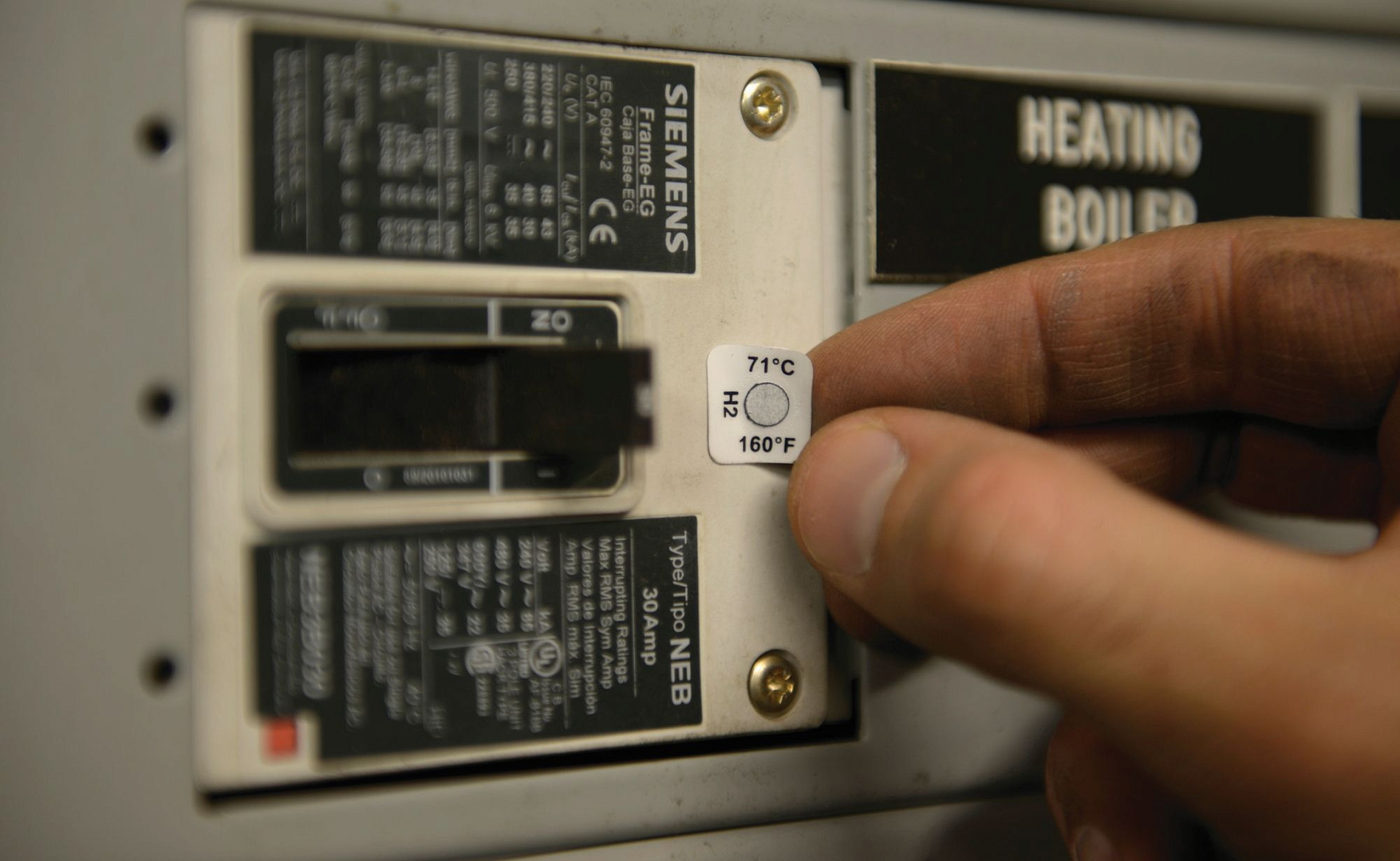 Этикетки Tempilable Series 21 нереверсивные термоиндикаторные