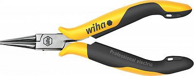 Круглогубцы Wiha Professional ESD круглые короткие губки