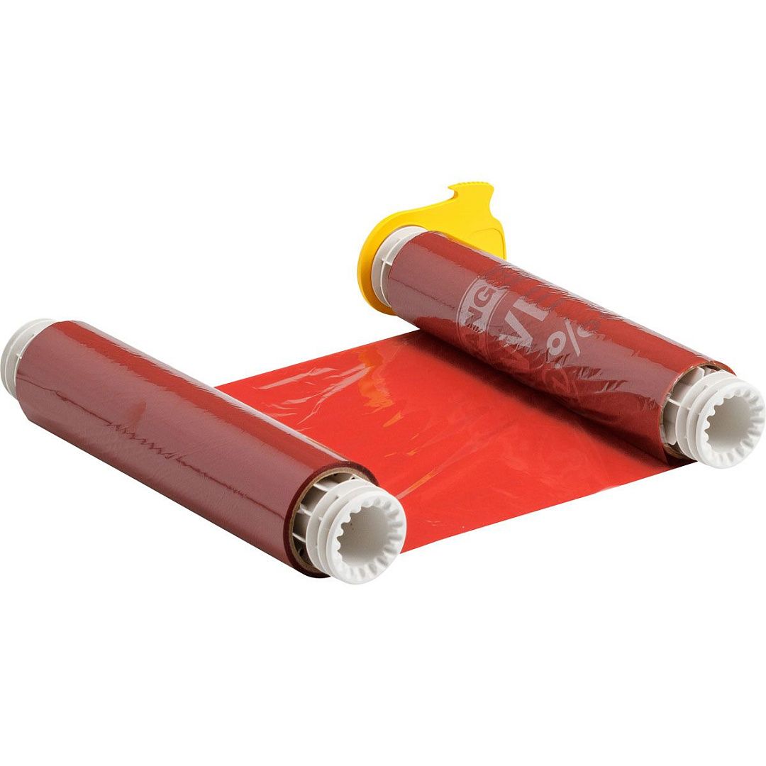B85-R-220x60-RD Риббон 220 мм красный. Длина 60 м. (BBP85/Powermark)
