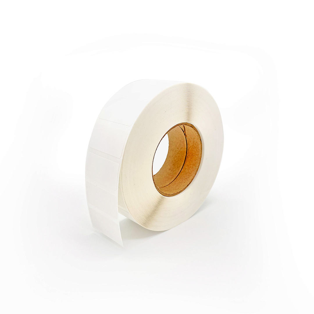 Этикетки контроля вскрытия ЮМП, разрущающийся винил