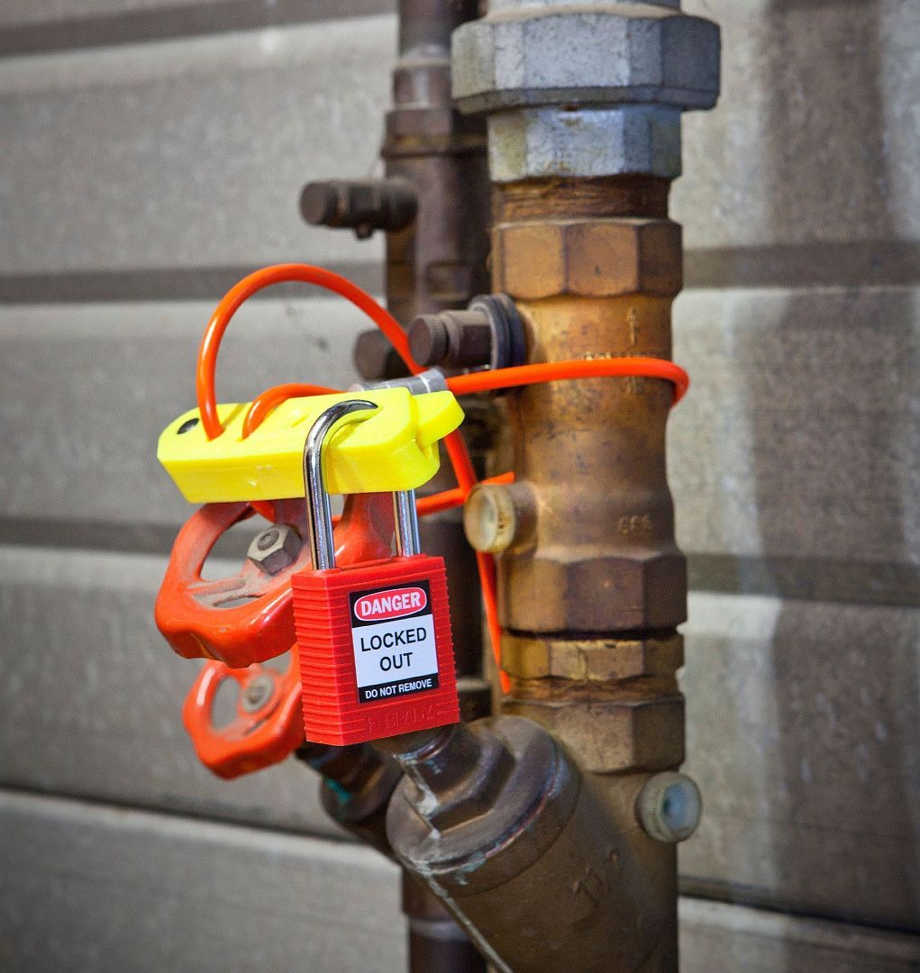 Тросовый блокиратор Brady Scissor-Lok