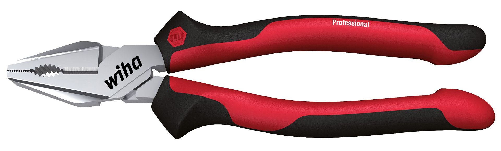 Массивные пассатижи Wiha Professional с DynamicJoint и OptiGrip со сверхдлинной режущей кромкой