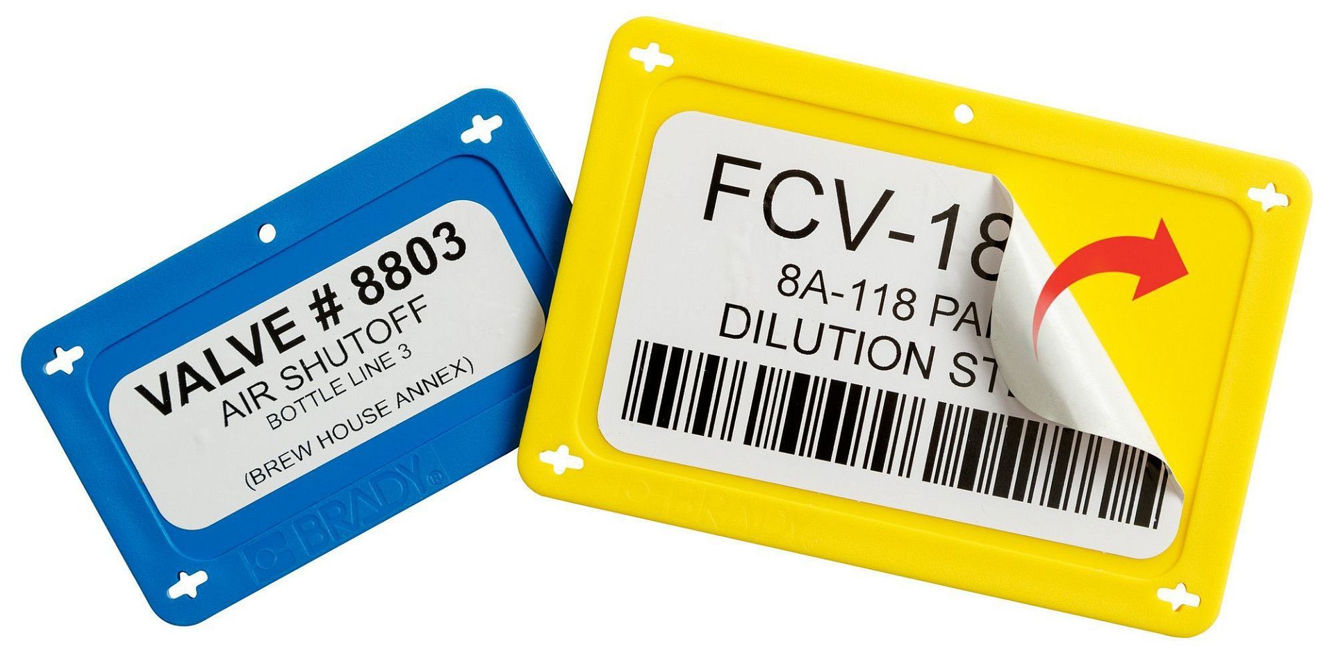 Бирки Brady пустые общего назначения