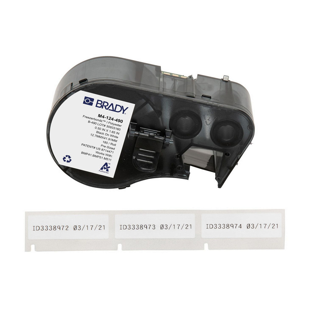 Картридж для принтеров Brady BMP41, BMP51, M510, M410, M511, материал В-490, полиэстер